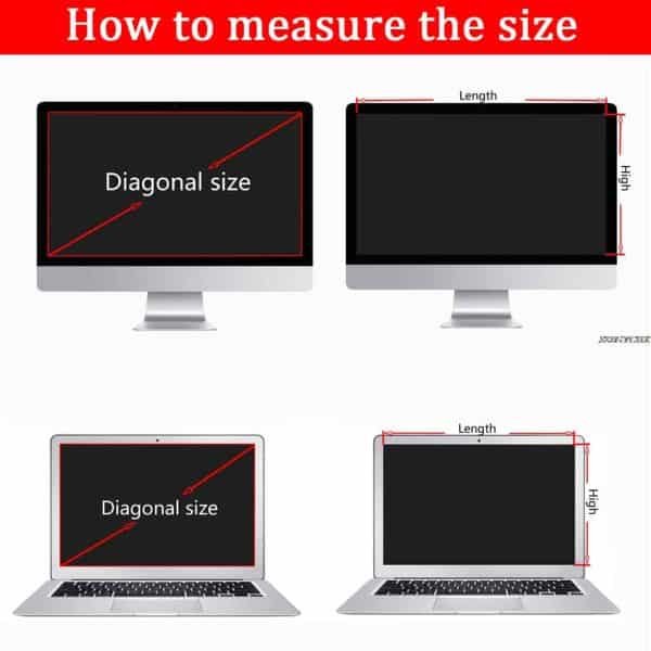 15.6 Inch Privacy Filter For 16:9 Laptop Notebook Anti-Glare Screen Protector Protective Film