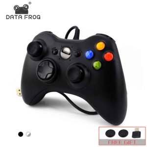 SB Wired Gamepad For Xbox 360 Controller Joystick For Official Microsoft PC Controller For Windows 7 8 10