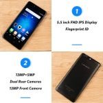 LEAGOO T5 5.5Inch FHD Octa Core Android Fingerprint 4G Mobile Phone