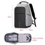 Multi-function USB Charging Men Laptop Backpacks For Teenager Fashion