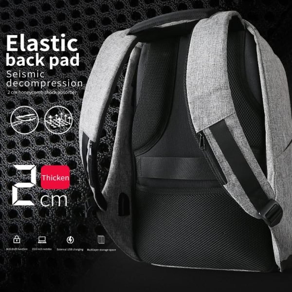 Multi-function USB Charging Men Laptop Backpacks For Teenager Fashion