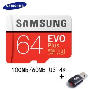 SAMSUNG Microsd Card 256G 128GB 64GB 32GB 16GB 8GB 100Mb/s Class10 U3 U1 Micro SD Card Memory Card TF Flash Card