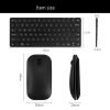Ultra Thin Aluminum Wireless Keyboard and Mouse Combo