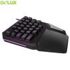 Mice For Game One/Single Hand USB Wired Mini Keyboard 29 Key LED Anti-Ghosting