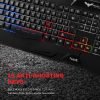 HAVIT Russian Gaming Keyboard Mouse Combo USB Wired Rainbow