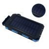 Waterproof Solar Power Bank Dual USB Li-Polymer Mobile Phone Accessories