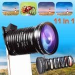 LEORY Universal 11 in 1 Wide Angle Macro Lens Gradient Filter Lens Mobile Phone Accessories