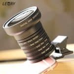 LEORY Universal 11 in 1 Wide Angle Macro Lens Gradient Filter Lens Mobile Phone Accessories