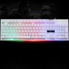 PARASOLANT Wired USB PC Gamer Suspension Mechanical Feel Keyboard And Mouse Set