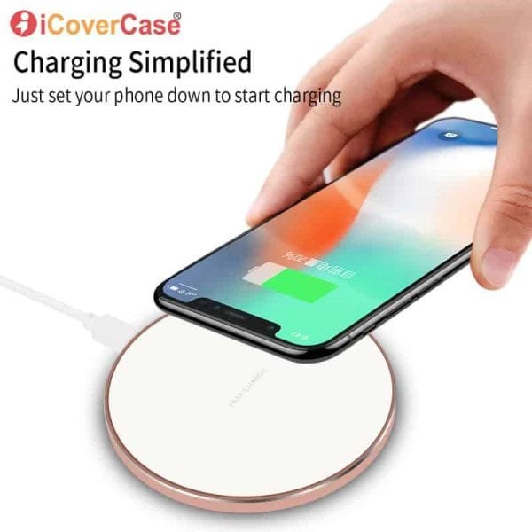 Qi Wireless Premium Fast Charging Pad Dock Power Case Quick Charge Mobile Phone Accessory