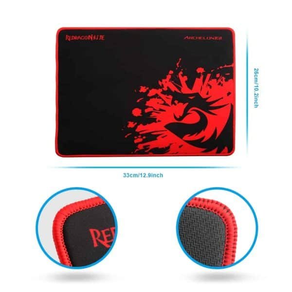 USB Gaming Membrane Keyboard Mouse Pad Earphone Combo