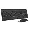 Ultra-Thin Business Low-Noise Wireless Keyboard Mouse for Mac Pc Win XP/7/10 Tv Box