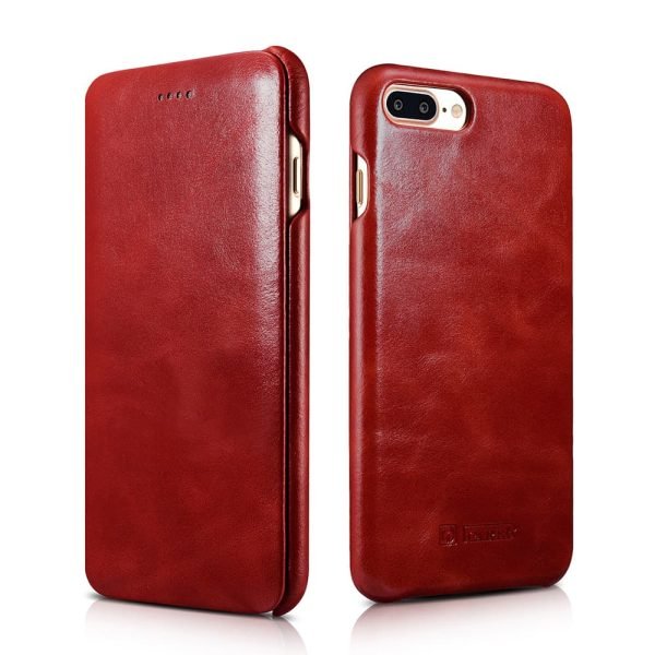 Vintage Luxury Genuine Leather Original Mobile Phone Cases Accessories Plus Full Edge Closed Flip Cover