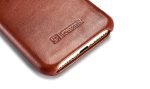 Vintage Luxury Genuine Leather Original Mobile Phone Cases Accessories Plus Full Edge Closed Flip Cover