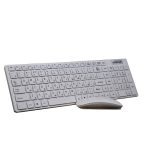 Wireless Keyboard Mouse Combo with USB Receiver for Computer and Smart TV