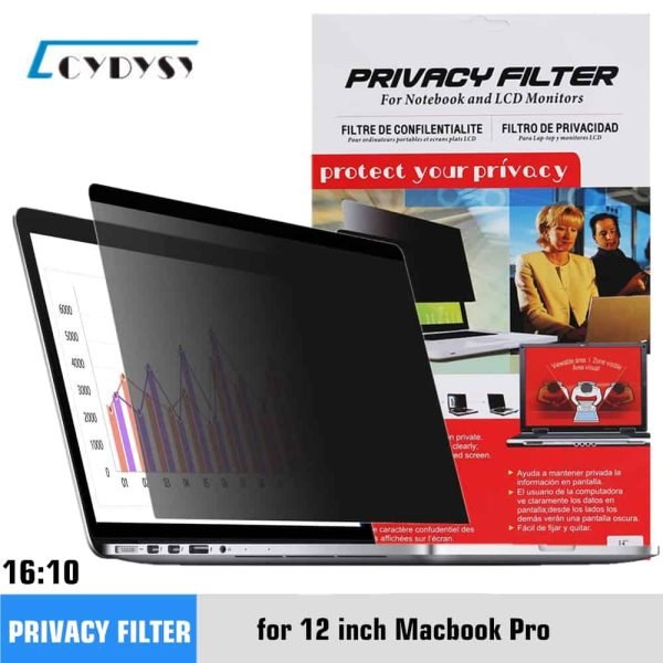 12 Inch Privacy Filter Screen Protector Film for MacBook Pro Laptop