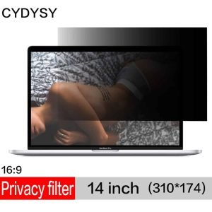 14 Inch PET Privacy Filter Anti Spy Screens Protective Film