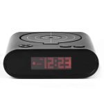 Target Laser Shoot Recordable Gun Alarm Clock Digital Electronic Desk Clock for Kids