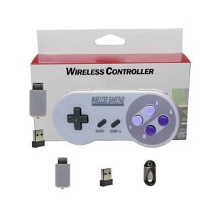 XBERSTAR Bluetooth Wireless Gamepad for Nintendo SNES