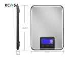 KCASA Digital Kitchen Scale Multi-unit HD Display Electronic Kitchen Measuring Tools