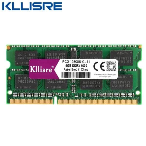 Kllisre DDR3 Memoria Ram Notebook Memory Sodimm