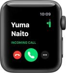 Apple Watch Series 3 (GPS, 38mm)  Aluminium Case with Black Sport Band