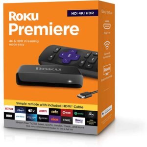 Roku Premiere  Simple Remote and Premium HDMI Cable