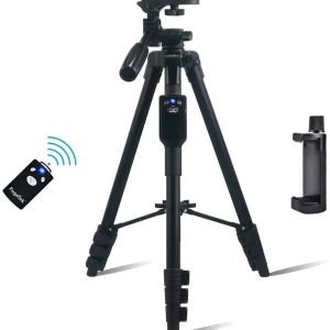 Fugetek 54" Phone & Camera Tripod for Face-time, Video Calls and Teaching