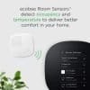 Ecobee3 Lite Smart Thermostat with 2 Room Sensors, Black (Renewed) - - Amazon.com