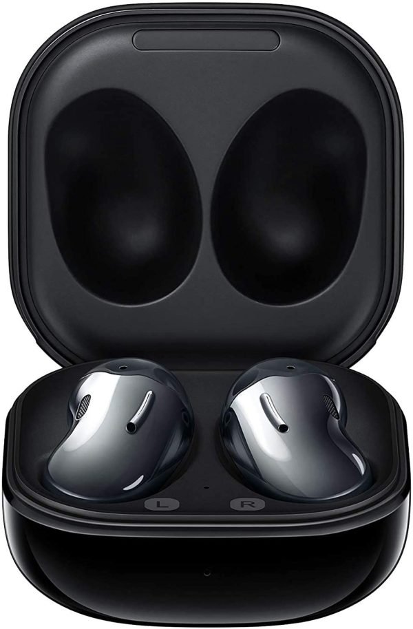 Amazon.com: Samsung Galaxy Buds Live (ANC) Active Noise Cancelling TWS Open Type Wireless Bluetooth 5.0 Earbuds for iOS & Android, 12mm Drivers, International Model - SM-R180 (Mystic Black)