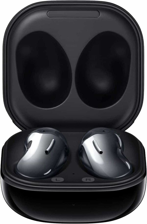 Amazon.com: Samsung Galaxy Buds Live (ANC) Active Noise Cancelling TWS Open Type Wireless Bluetooth 5.0 Earbuds for iOS & Android, 12mm Drivers, International Model - SM-R180 (Mystic Black)