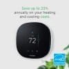 Ecobee3 Lite Smart Thermostat with 2 Room Sensors, Black (Renewed) - - Amazon.com
