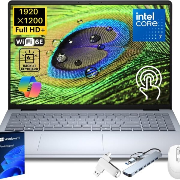 Dell 2025 Inspiron 16 5640 Touchscreen Business Laptop