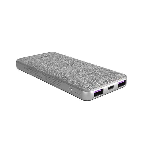 Powerbank Silicon Power QP77 Grå Lysegrp 10000 mAh